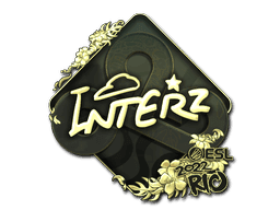 Sticker | interz (Gold) | Rio 2022