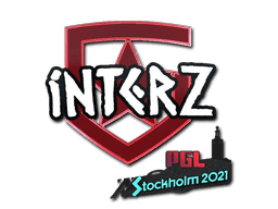 Sticker | interz | Stockholm 2021