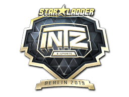 Sticker | INTZ E-SPORTS CLUB (Gold) | Berlin 2019