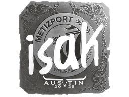 Sticker | isak (Foil) | Austin 2025