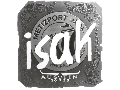 Sticker | isak (Foil) | Austin 2025
