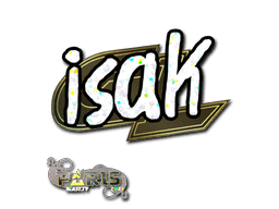 Sticker | isak (Glitter) | Paris 2023