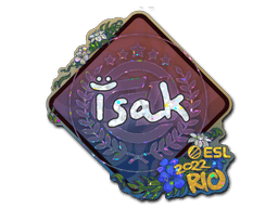 Sticker | isak (Glitter) | Rio 2022