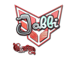 Sticker | jabbi (Holo) | Paris 2023