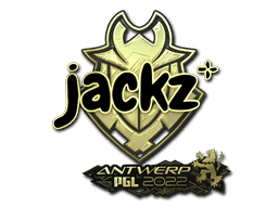 Sticker | JaCkz (Gold) | Antwerp 2022