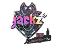 Sticker | JACKZ (Holo) | Stockholm 2021