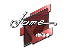 Sticker | Jame | Boston 2018