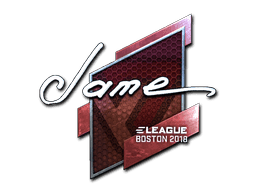 Sticker | Jame (Foil) | Boston 2018