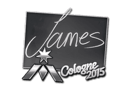 Sticker | James | Cologne 2015