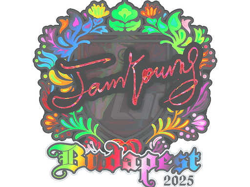 Sticker | JamYoung (Holo) | Budapest 2025