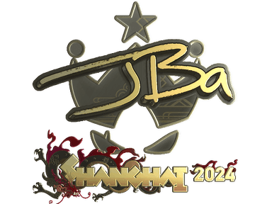 Sticker | JBa (Gold) | Shanghai 2024