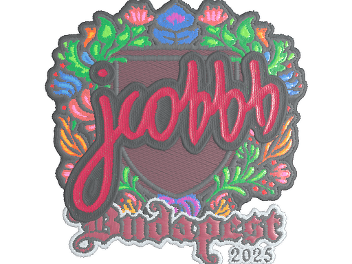Sticker | jcobbb (Embroidered) | Budapest 2025
