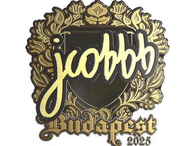 Sticker | jcobbb (Gold) | Budapest 2025