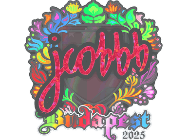 Sticker | jcobbb (Holo) | Budapest 2025