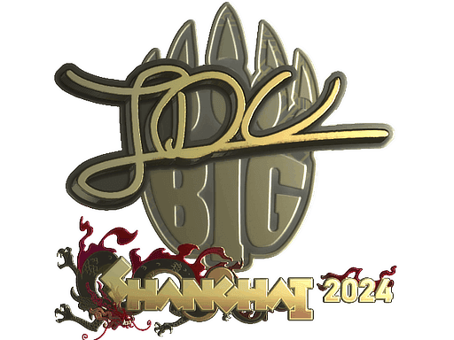 Sticker | JDC (Gold) | Shanghai 2024