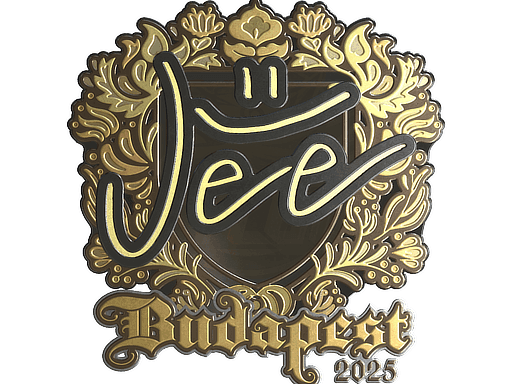 Sticker | Jee (Gold) | Budapest 2025