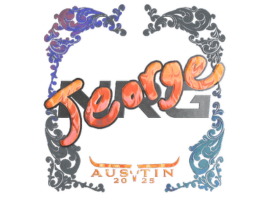 Sticker | jeorge (Holo) | Austin 2025