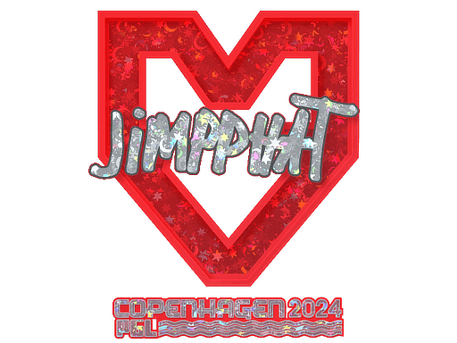 Sticker | Jimpphat (Glitter) | Copenhagen 2024