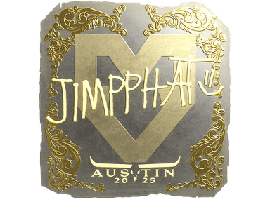 Sticker | Jimpphat (Gold) | Austin 2025