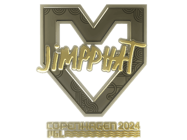Sticker | Jimpphat (Gold) | Copenhagen 2024