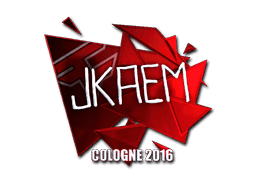 Sticker | jkaem (Foil) | Cologne 2016