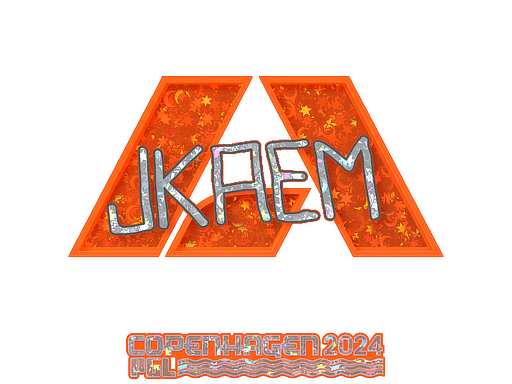 Sticker | jkaem (Glitter) | Copenhagen 2024