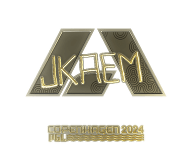 Sticker | jkaem (Gold) | Copenhagen 2024