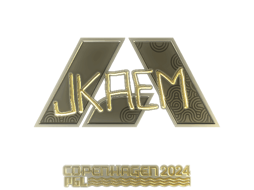 Sticker | jkaem (Gold) | Copenhagen 2024