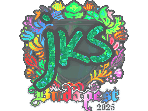 Sticker | jks (Holo) | Budapest 2025
