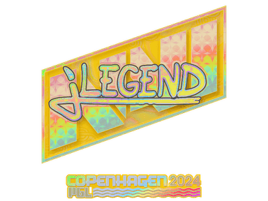 Sticker | jL (Holo) | Copenhagen 2024