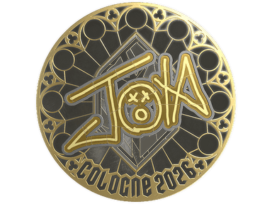 Sticker | JOTA (Gold) | Cologne 2026