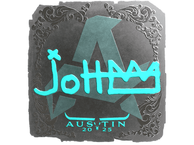 Sticker | jottAAA (Foil) | Austin 2025