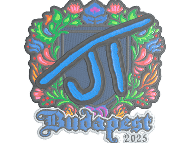 Sticker | JT (Embroidered) | Budapest 2025