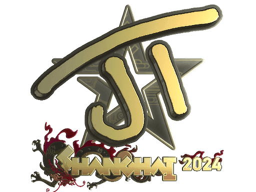 Sticker | JT (Gold) | Shanghai 2024