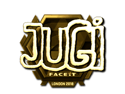 Sticker | JUGi (Gold) | London 2018