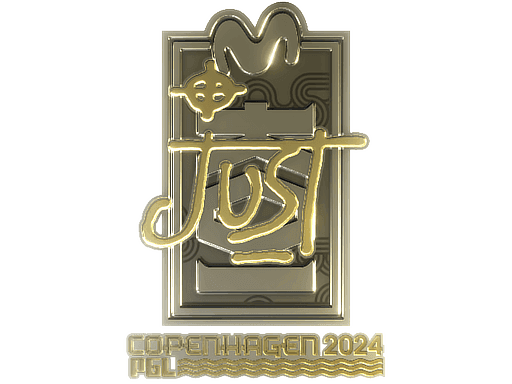 Sticker | JUST (Gold) | Copenhagen 2024