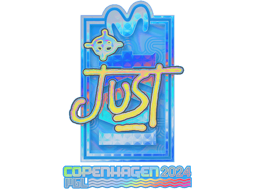 Sticker | JUST (Holo) | Copenhagen 2024