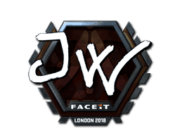 Sticker | JW (Foil) | London 2018