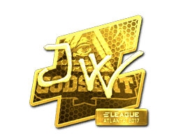 Sticker | JW (Gold) | Atlanta 2017