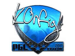 Sticker | k0nfig (Foil) | Krakow 2017