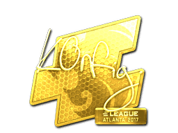 Sticker | k0nfig (Gold) | Atlanta 2017