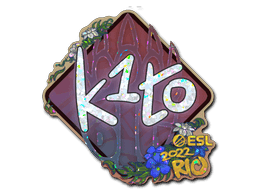 Sticker | k1to (Glitter) | Rio 2022