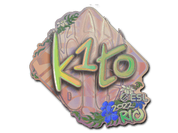 Sticker | k1to (Holo) | Rio 2022