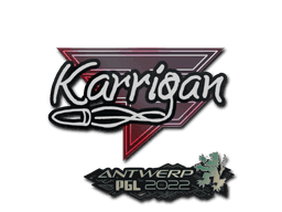 Sticker | karrigan | Antwerp 2022