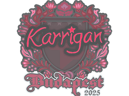 Sticker | karrigan | Budapest 2025