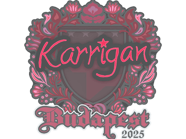 Sticker | karrigan | Budapest 2025