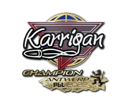 Sticker | karrigan (Champion) | Antwerp 2022