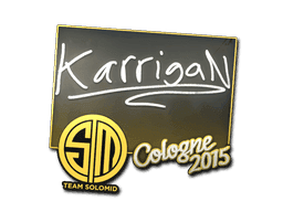 Sticker | karrigan | Cologne 2015