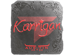 Sticker | karrigan (Foil) | Austin 2025