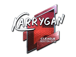 Sticker | karrigan (Foil) | Boston 2018